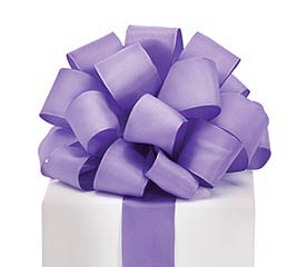 #9 PURPLE TAFFETA WIRED RIBBON