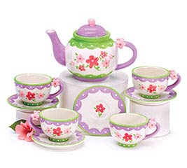 b and m tea set