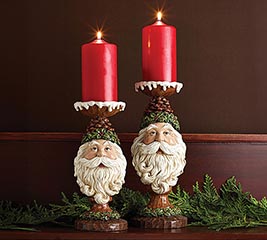 SANTA CANDLEHOLDER