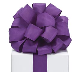 #9 EGGPLANT TAFFETA RIBBON