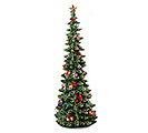 16&quot; DECORATED RESIN CHRISTMAS TREE