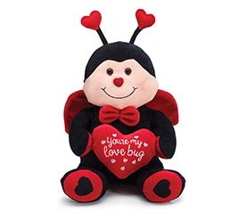 PLUSH YOU&#39;RE MY LOVE BUG LADYBUG