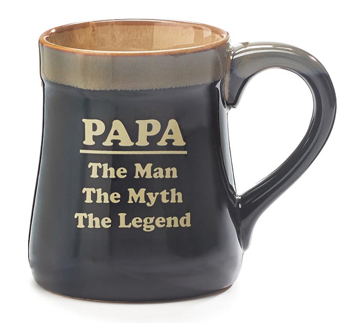 Papa The Man The Myth The Legend 15oz Mug - UntamedEgo LLC.