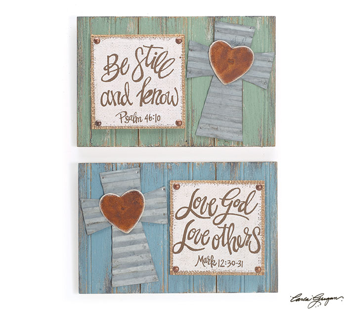 Religious Messages Wood Tin Wall Plaque Details Religious Messages Wood Tin Wall Plaque