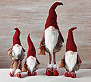 FUR BODY GNOME SET WITH LONG BEARDS