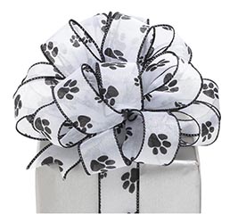 COHEALI 3pcs Bulk Ribbon Black and White Decor Scrapbook Embellishments  Cotton Ribbon Wedding Decoration Polyester Ribbon Gift Wired Ribbon Crafts
