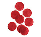 RED TISSUE DOT CONFETTI
