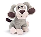 Related Product Image for PLUSH 8 1/2&quot; GRAY PUPPY WITH LARGE EARS 