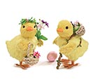 8 1/2&quot;CHICK COUPLE WITH BASKETS