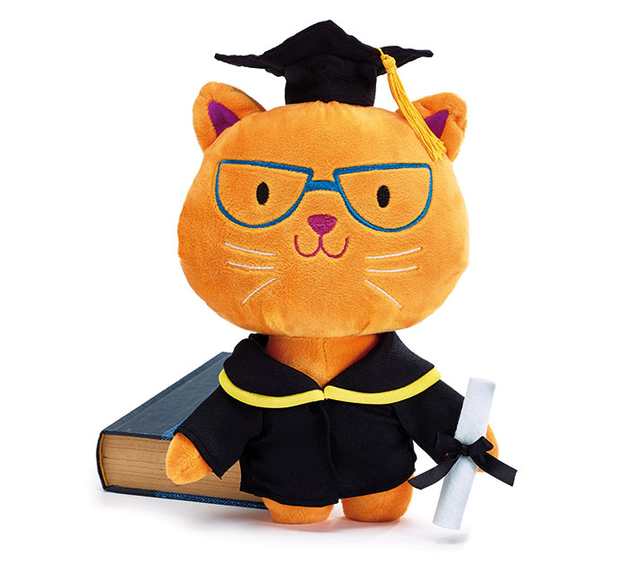 graduation owl plush