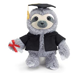 graduation hedgehog plush