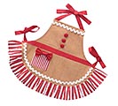 CHILD&#39;S GINGERBREAD APRON