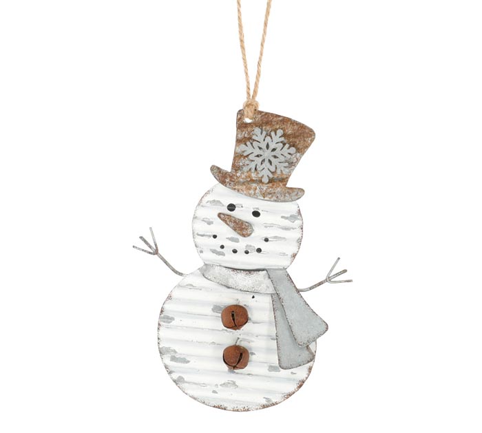 Snowman In Pail Ornament w Saying Snowman Kit - Digs N Gifts