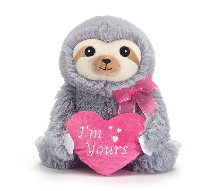 I m Yours Valentine Sloth Plush