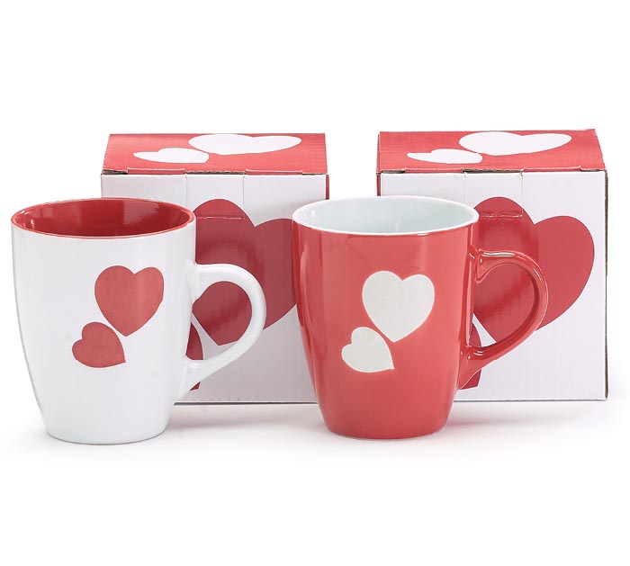 burton+BURTON Assorted Valentine Mug with Hearts