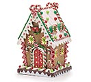 LIGHTED GINGERBREAD HOUSE