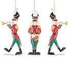 CUT TIN SOLDIER BAND ORNAMENT