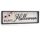 HAPPY HALLOWEEN SIGN WITH BEADS