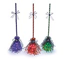 ASSORTED COLOR ANIMATED WITCH BROOMS