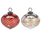 RED AND SILVER ORNAMENT ASSORTMENT