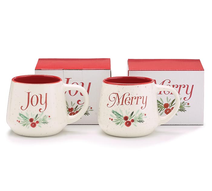 Comfort & Joy – Red Christmas Mug