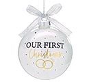 FIRST CHRISTMAS AS MR AND MRS ORNAMENT