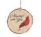 ALWAYS WITH YOU CARDINAL ORNAMENT