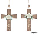 HOPE  FAITH CROSS ORNAMENT ASSORTMENT