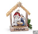 RICH COLOR HOLY FAMILY SHELF SITTER
