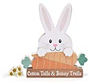 COTTON TAILS  BUNNY TRAILS BUNNY SIGN