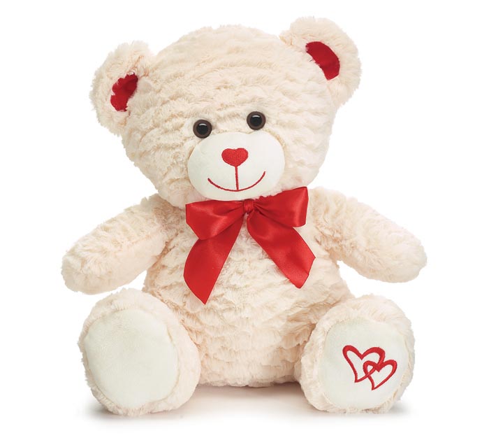 Valentine Bear With Heart Shape Nose