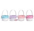 BAMBOO EASTER BASKETS WITH STRIPES