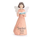 TEACHERS TOUCH LIVES ANGEL FIGURINE
