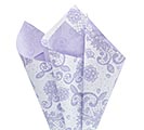 LAVENDER LACE TWO SIDED FLORAL SHEET