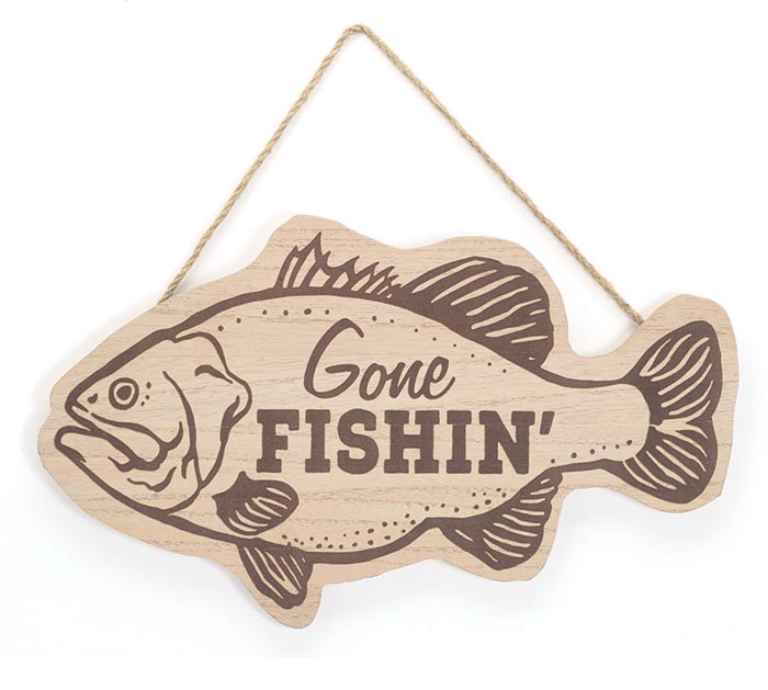 Fish-shaped wooden hangers