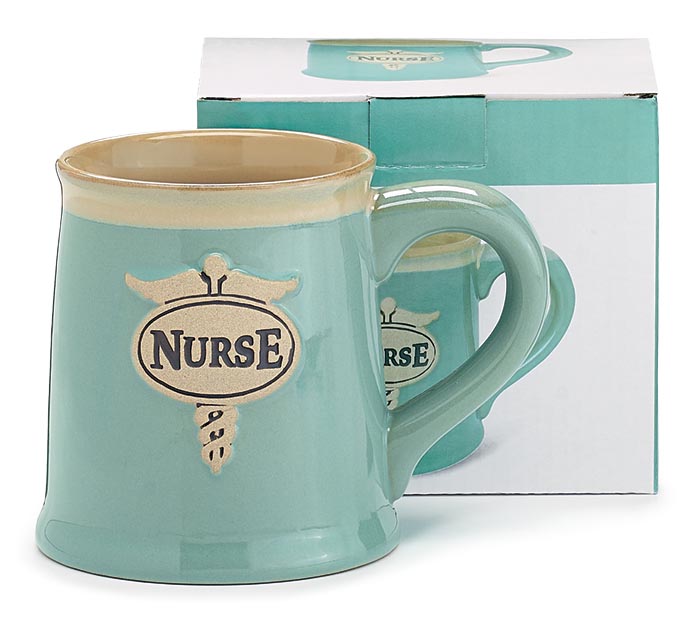 I'm a Nurse, What's Your SuperPower? Light Blue 18 oz. Coffee