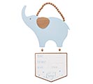 IT&#39;S A BOY BLUE ELEPHANT WALL HANGING