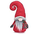 RED GNOME WITH CURLED RED HAT