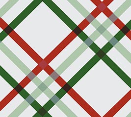 CHRISTMAS PLAID CELLOPHANE SHEETS