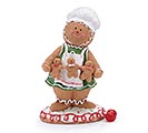 GINGERBREAD GIRL IN CHEF HAT