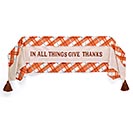 IN ALL THINGS GIVE THANKS TABLE RUNNER