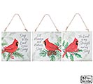 CARDINAL ORNAMENT WITH ASTD MESSAGES