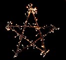 WALL HANGING LIGHTED STAR