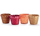 4&quot; FALL BAMBOO POT COVERS