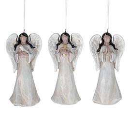 ANGEL BROWN TONE SKIN ORNAMENT