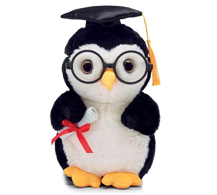 Graduation penguin stuffed clearance animal