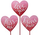 PICK HEART SHAPED OMBRE ASTD MESSAGES
