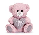 PLUSH BEAR WITH BEST MOM EVER PILLOW