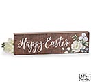 REVERSIBLE EASTER/HOME WOODEN SIGN