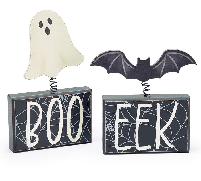 Boo Banner Ghost Candleholder Assortment